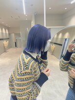 デコヘアーチーノ(DECO HAIR Ccino) ネイビーブルー