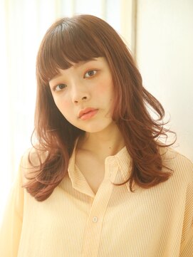 アビエクレール 河内花園(abije claire) ぱっつんロングレイヤー vol.3