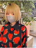 ウルフカット+インナーカラー♪