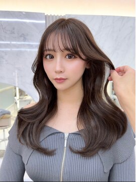 アフロートリノ(AFLOAT Leino) 大人可愛い韓国ヘア レイヤーカット くびれヘア 似合わせ#