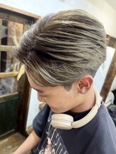 ヘア スタジオ クリブ 北千住(HAIR STUDIO CRIB) 男前バレイヤージュ