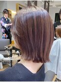 《前地 麻衣》外ハネミディ/似合わせボブ