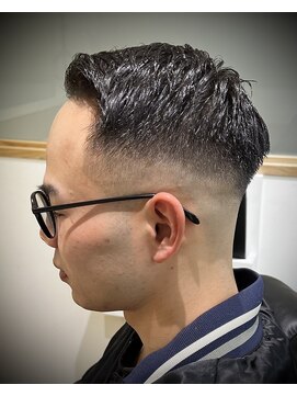 モッズヘアメン 札幌月寒店(mod's hair men) サイドパートスキンフェード