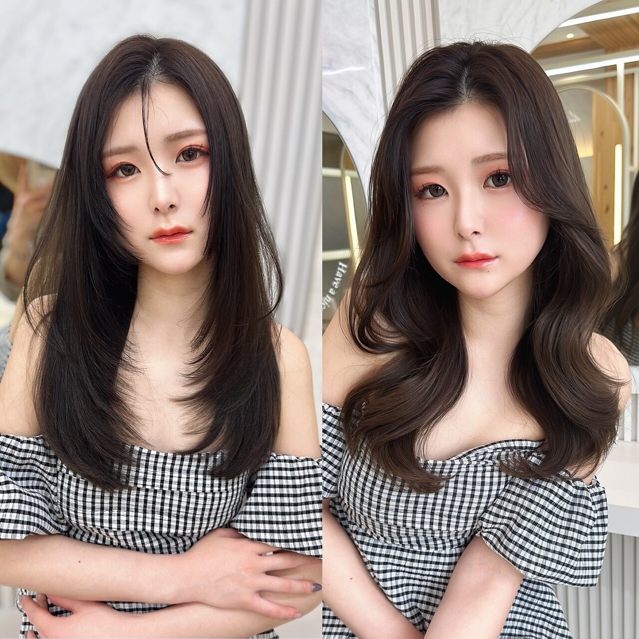 韓国で大人気ベアアロマ 山形で人気のメンズ韓国ヘア】ナチュラルな毛流れが決め手！黒髪