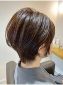 クセをいかしたショートレイヤースタイル☆