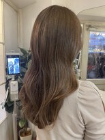 アミュレ(Amule)&nbsp;韓国風くびれ巻きオリージュロングヘア