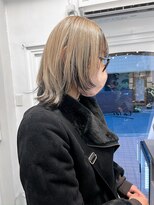 ラレイ ハラジュク(Lalei harajuku)&nbsp;ウルフカット/レイヤーカット/ダブルカラー/ブリーチ/ハイトーン