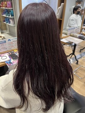 ラック 本厚木店(LUCK) ブリーチなし/ブリーチなしカラー/ピンクパープル/イルミナ