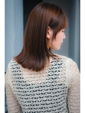 エマ 五島町店(EMMA) ミディアムブラウン/髪質改善【EMMA五島町】