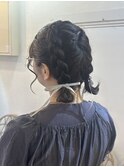 裏あみこみで作るツインテールスタイル☆