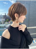 10代20代切りっぱなしボブショートヘアくびれボブ天神大名