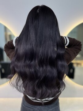 ラピス 福岡天神店(Lapis) ラベンダーグレー×シールエクステ80枚