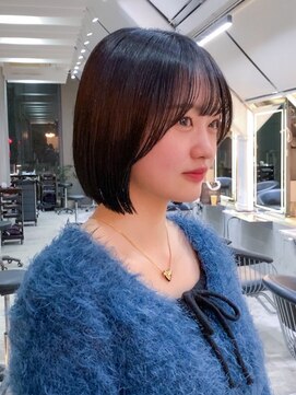 ロンド 表参道店(Lond) ◇ボブ 縮毛矯正 顔周りカット 表参道 髪質改善