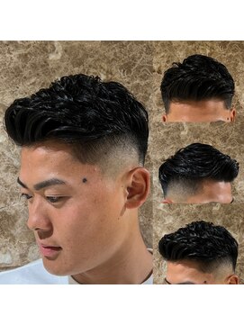 アールドボーテ 理容室(R de Beaute) 銀座 アイロンパーマ バーバースタイル <メンズ>