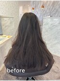 髪質改善ストレート