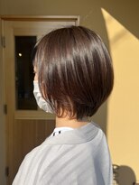 ミュー(miyuu)&nbsp;【似合わせカット】大人艶髪ショートボブ/20代/30代/40代/50代
