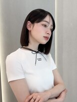 ロンド ブランシュ 錦糸町北口(Lond blanche)&nbsp;ミニウルフレイヤーカット顔周り前髪韓国ショートボブ/錦糸町