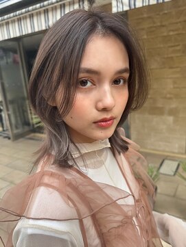 アース 三木店(HAIR & MAKE EARTH) 20代30代40代ショコラアッシュ小顔ベビーショート透明感美肌