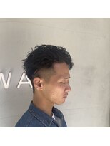 ウェーブ(WAVE)&nbsp;ハーフバック/大人短髪/ショートスタイル