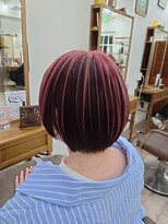 アーシェ 横浜店(A'SHE)&nbsp;アンブレラカラー　ピンク