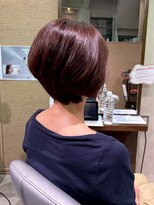 ユーアンボワーズ(U-AMBOISE)&nbsp;艶やショートボブ【寝屋川/髪質改善/白髪ぼかし】