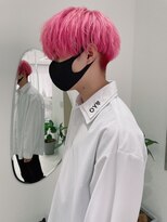 ジーナ 天神(Zina)&nbsp;刈り上げマッシュ/vivid pink