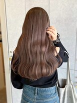 リットバイウェイズ(Lit by WAYS)&nbsp;ケアブリーチ/ショコラブラウン/ゆる巻きウェーブ