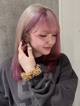 モニカ(MONIQA) pink×white beige×design color