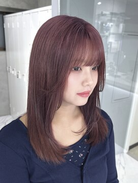 スウィープ(sweep) 【sweep_shizuna】ピンクラベンダー/ブリーチ/福岡/天神/大名