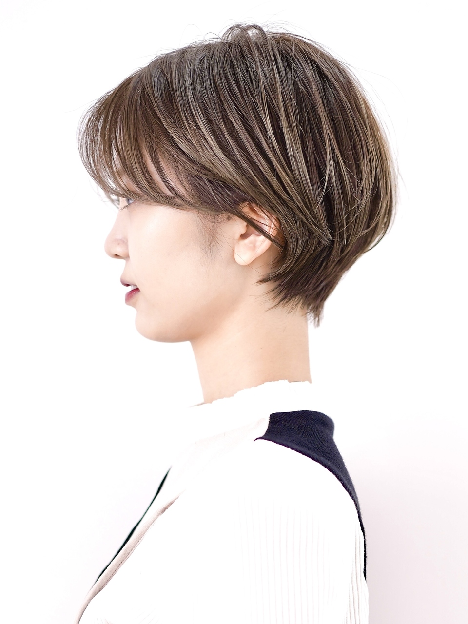 インセプション 銀座(INCEPTION) 前下がりショート・ボブ/絶壁解消/前髪あり/40代/30代/外ハネ