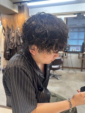 ジャンクス 千葉(junks) マッシュウルフ/スパイラルパーマ/juri