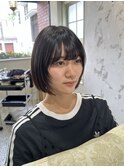 顔周りレイヤー×ボブ