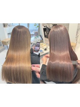 思わず触れたくなるツヤ髪に。髪質改善トリートメントで蘇る髪に感激![髪質改善/八潮/縮毛矯正/カラー]