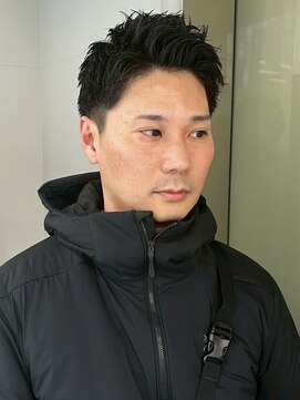 セプト 博多(SEPT.) アップバング ツーブロック スパイキーショート ビジネス