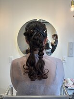 アシャヘアー(A.s.h.a hair)&nbsp;ツイン編み下ろし