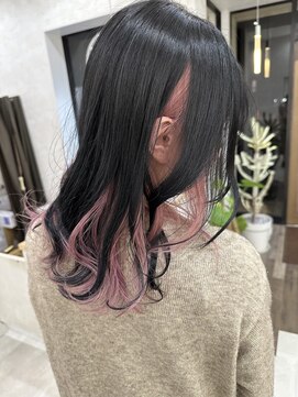 オールバイオー(Owl by oOo) インナーカラーコットンピンク