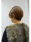 【藤岡】柔らか質感のひし形ショートボブ