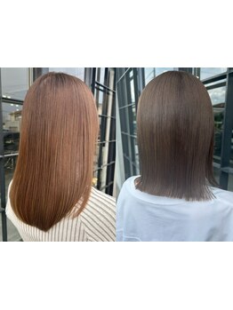 ダメージが気になる方から、年齢とともに髪質が変化した方まで、毎日扱いやすい美髪へと導きます。