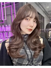 大人気!! 【韓国ヘア・ワンホンヘア】今までで一番の自分に!! 色気のある上品な理想のヘア叶えます!!