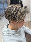MENSHAIR/波巻ツイストスパイラル/フェザーパーマ/千葉/津田沼