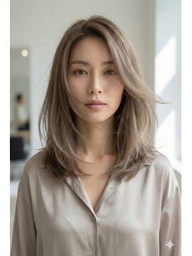 クラーロ アマンテ(Claro amante) 動くたび揺らぐ、水面のようなツヤと透明感。