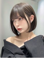 レア 渋谷(Le'a)&nbsp;【Ｌｅ’ａ】ボブ　グレージュカラー　髪質改善