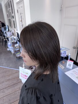 ヴィコロ(vicolo) 白髪ぼかし/ハイライト/グレージュ/ミルクティーベージュ/40代