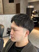 ザ クラン バイ ヘッドライト 仙台長町店(THE CLAN by HEADLIGHT) 【清潔感UP】刈り上げ×2ブロック×ビジネスショート