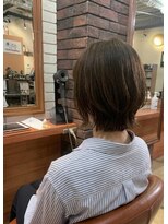 ヘアメイク フレンシア(hair make flencia)&nbsp;毛先が弾むナチュラルくびれボブ【286スタイル】