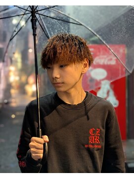 クフィア メンズフェード カンポ 天王寺(CUFFIA MENSFADE CAMPO) パイルツイスト×フェード