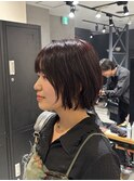 ニュアンスパーマミニボブパーマ