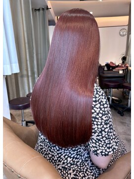 アンス 大阪梅田(ANs.) 透明感ヘアヘルシーミルクティーベージュ髪質改善トリートメント