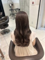 ロハスバイケンジ(LOHAS by KENJE) ロングヘア×コテ巻き風パーマで叶える♪柔らかく華やかな巻き髪