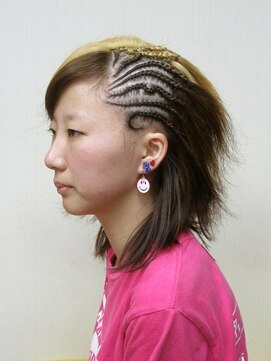 エクステ専門店ミキ 横浜店(MIKI) デザイン コーンロウ ★★★